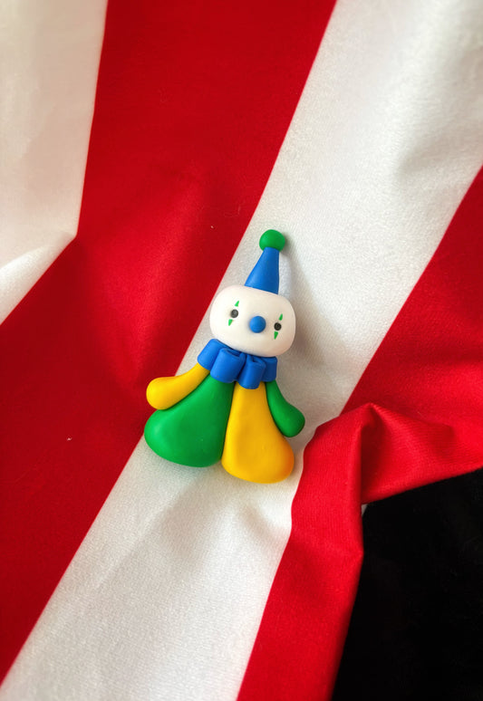 Palm Sized Sculpted Clown