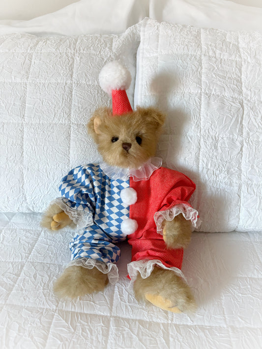Vintage Clown Bear