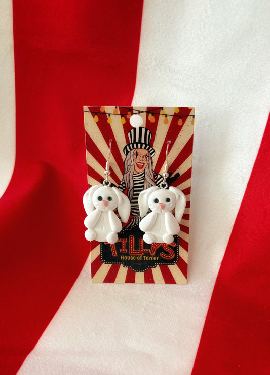 Sculpted Bunny Dangles