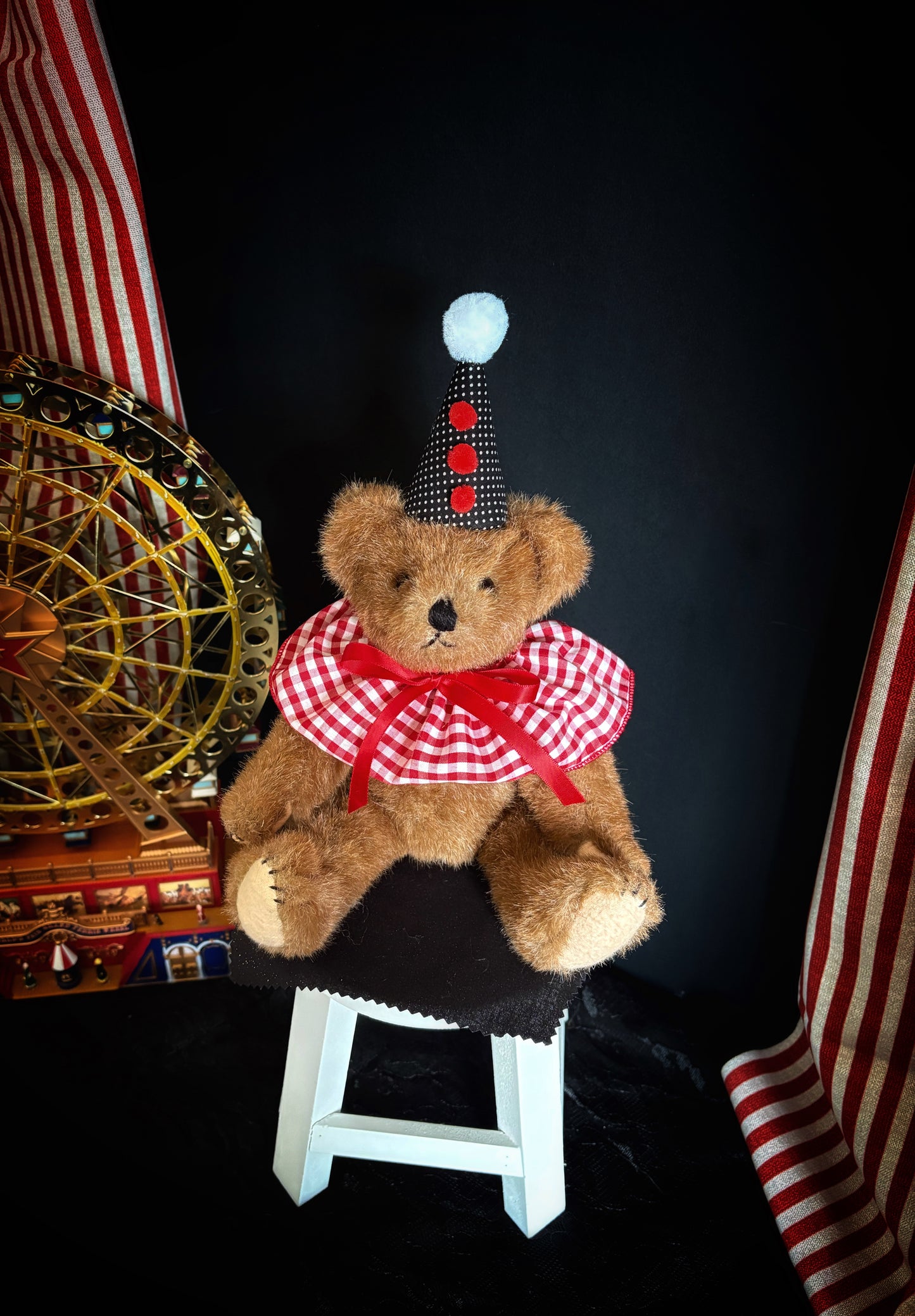Vintage Clown Bear