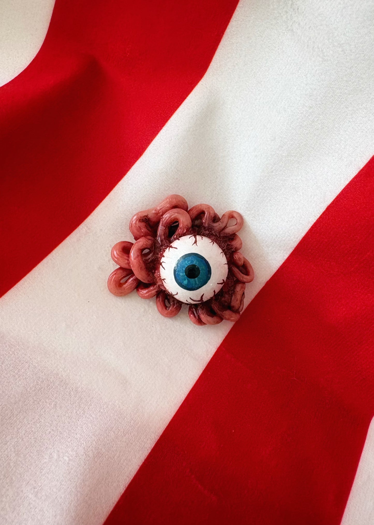 Hand Sculpted Tentacle-like Eye